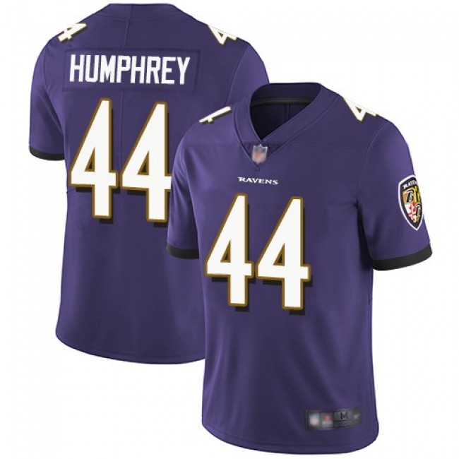 Nike Ravens #44 Marlon Humphrey Purple Team Color Men's Stitched NFL Vapor Untouchable Limited Jersey
