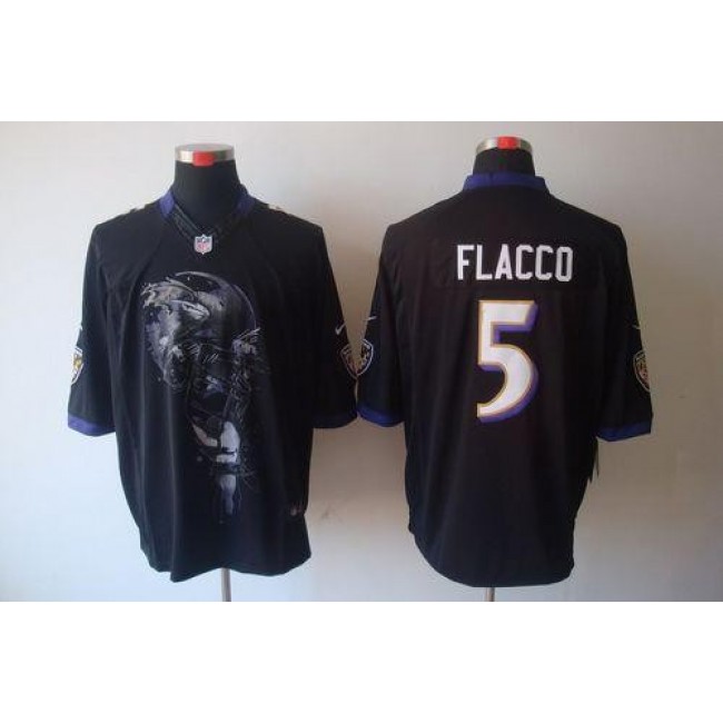 joe flacco black jersey