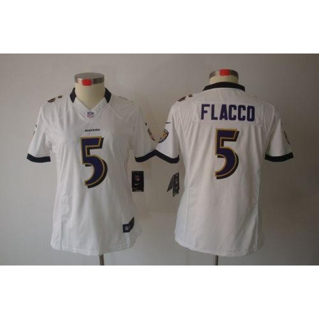 قطع غيار نيسان NFL Jersey Most Fashionable Outlet-Women's Ravens #5 Joe Flacco ... قطع غيار نيسان