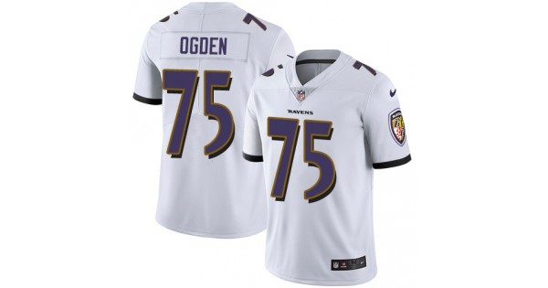 ابواب مطابخ New NFL Jersey Fashion-Nike Ravens #75 Jonathan Ogden White Men's ... ابواب مطابخ