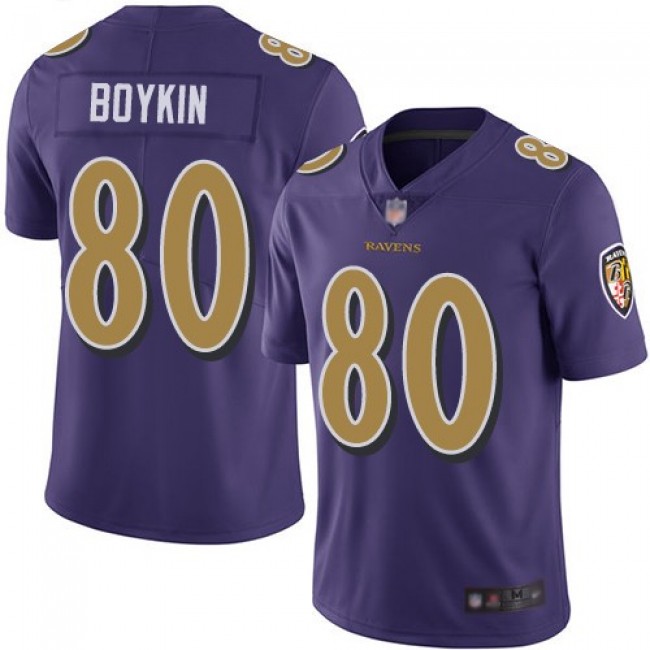 كريم حماية من الشمس Ravens #80 Miles Boykin Purple Team Color Men's Stitched Football Vapor Untouchable Limited Jersey بلوفرات تومي
