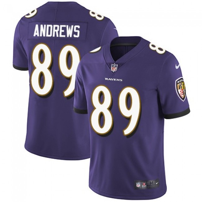 Nike Ravens #89 Mark Andrews Purple Team Color Men's Stitched NFL Vapor Untouchable Limited Jersey