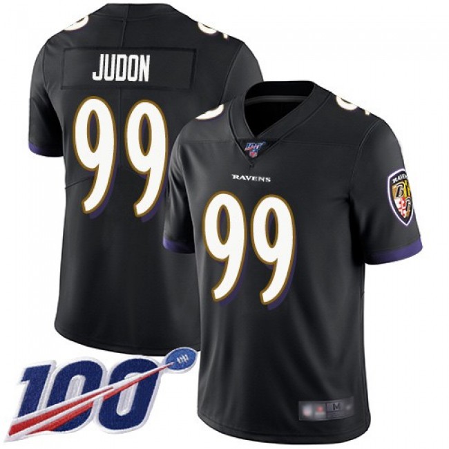 Nike Ravens #99 Matthew Judon Black Alternate Men's Stitched NFL 100th Season Vapor Untouchable Limited Jersey