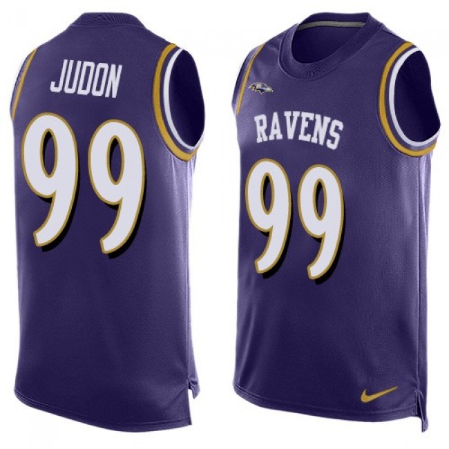 Nike Ravens #99 Matthew Judon Purple Team Color Men's Stitched NFL Limited Tank Top Jersey