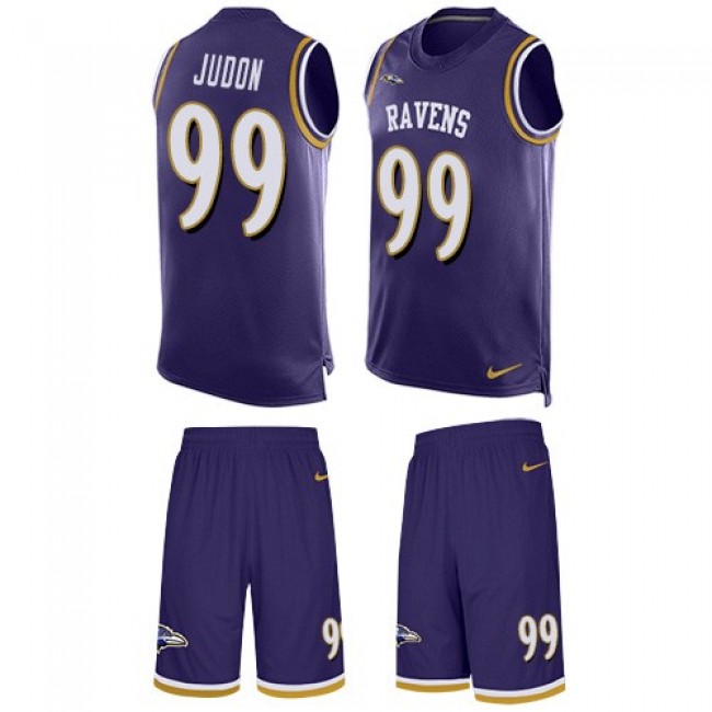 Nike Ravens #99 Matthew Judon Purple Team Color Men's Stitched NFL Limited Tank Top Suit Jersey