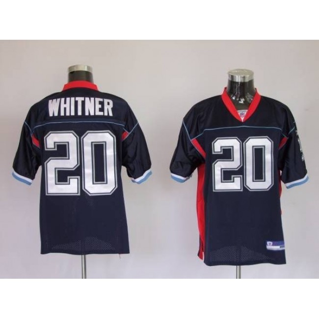Bills #20 Donte Whitner Dark Blue Stitched NFL Jersey