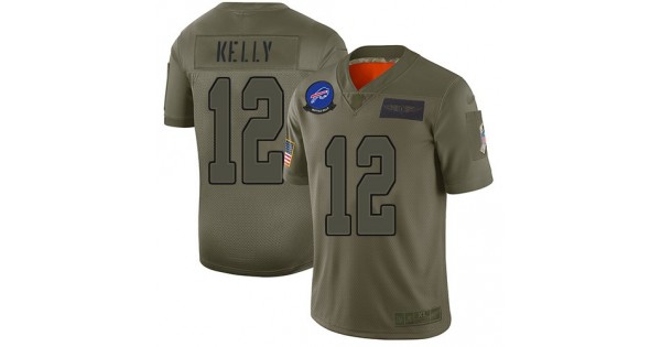 التشكيل بالصلصال للاطفال Nike Bills #55 Jerry Hughes Camo Men's Stitched NFL Limited 2019 Salute To Service Jersey عدان