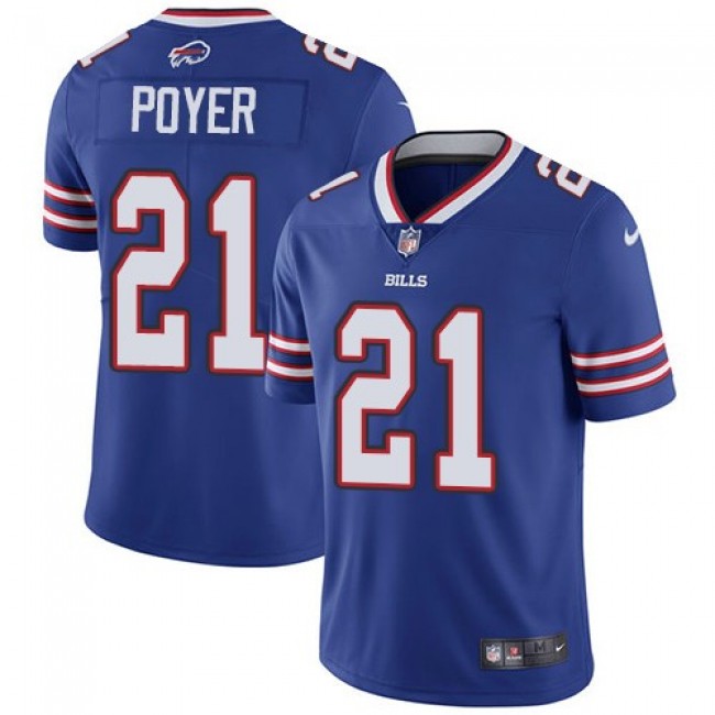 Buffalo Bills #21 Jordan Poyer Royal Blue Team Color Youth Stitched NFL Vapor Untouchable Limited Jersey