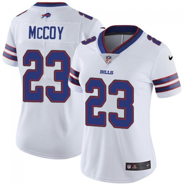 Women's Bills #23 LeSean McCoy White Stitched NFL Vapor Untouchable Limited Jersey