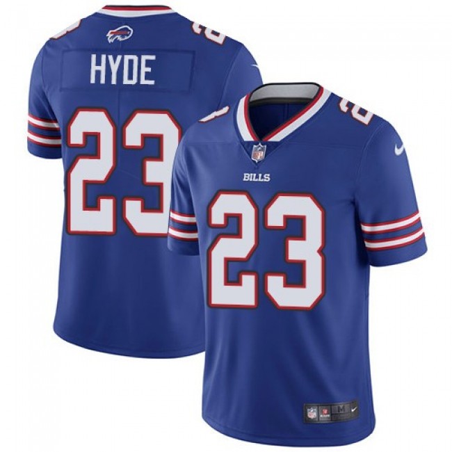 Nike Bills #23 Micah Hyde Royal Blue Team Color Men's Stitched NFL Vapor Untouchable Limited Jersey