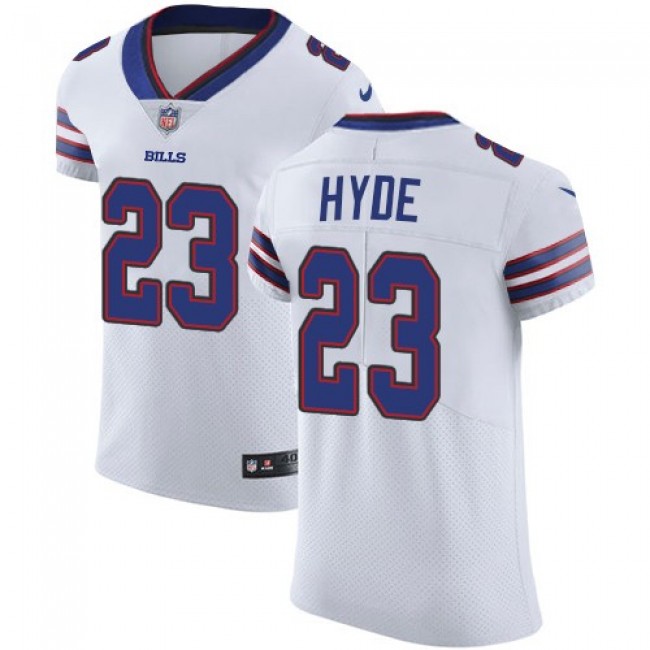 Nike Bills #23 Micah Hyde White Men's Stitched NFL Vapor Untouchable Elite Jersey