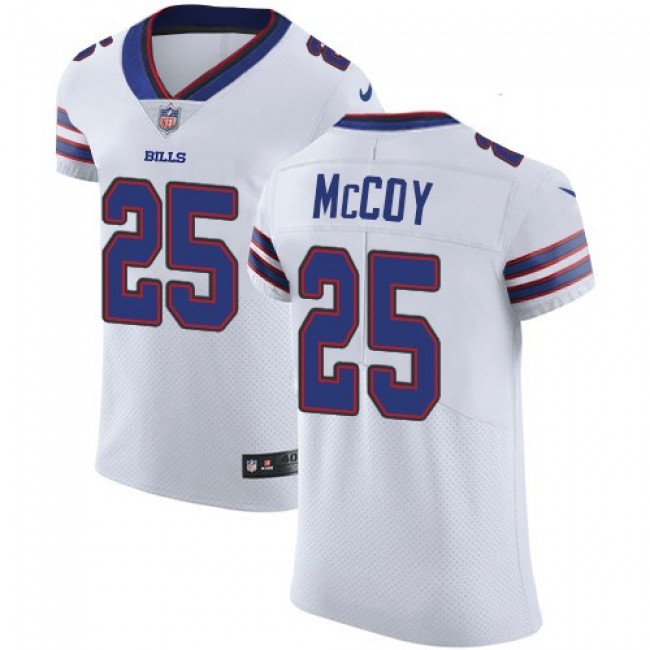 Nike Bills #25 LeSean McCoy White Men's Stitched NFL Vapor Untouchable Elite Jersey