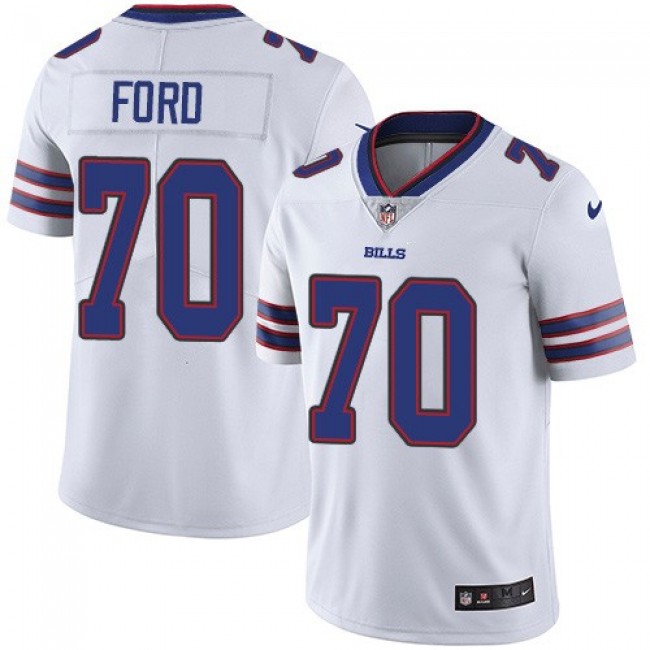 Nike Bills #70 Cody Ford White Men's Stitched NFL Vapor Untouchable Limited Jersey