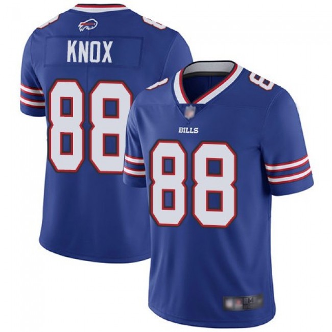 Nike Bills #88 Dawson Knox Royal Blue Team Color Men's Stitched NFL Vapor Untouchable Limited Jersey