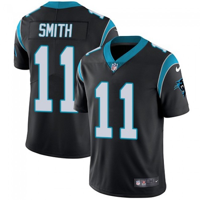 Nike Panthers #11 Torrey Smith Black Team Color Men's Stitched NFL Vapor Untouchable Limited Jersey