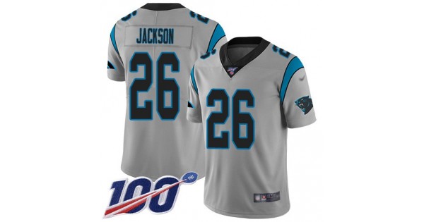 البيبي هير Nike Panthers #26 Donte Jackson Silver Women's Stitched NFL Limited Inverted Legend 100th Season Jersey شاشة كاميرا