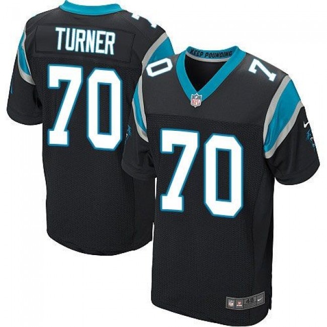 لجام NFL Jersey 49rs-Nike Panthers #70 Trai Turner Black Team Color ... لجام