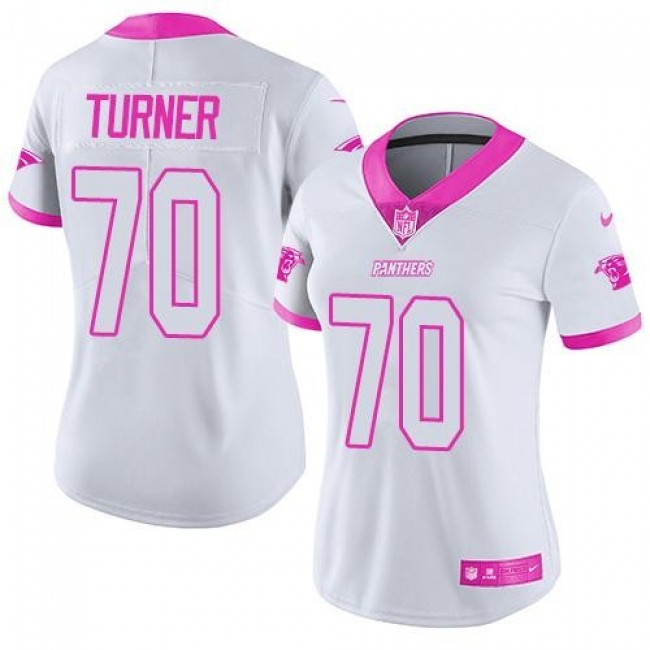 كيف اسوي بان كيك Nike Panthers #58 Thomas Davis Sr Pink Women's Stitched NFL Limited Rush Fashion Jersey كيف اسوي بان كيك