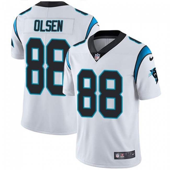 Carolina Panthers #88 Greg Olsen White Youth Stitched NFL Vapor Untouchable Limited Jersey