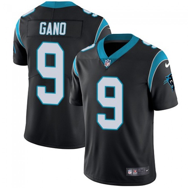 Nike Panthers #9 Graham Gano Black Team Color Men's Stitched NFL Vapor Untouchable Limited Jersey