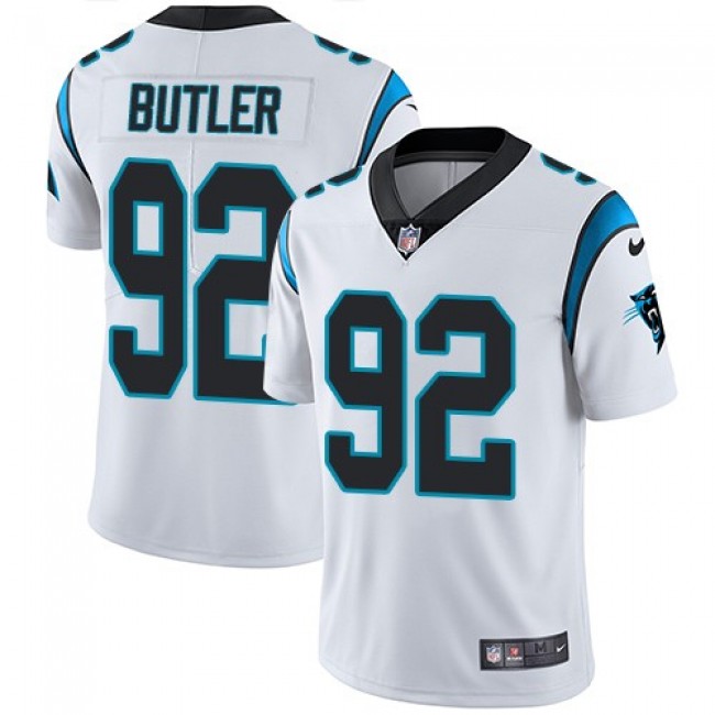 Carolina Panthers #92 Vernon Butler White Youth Stitched NFL Vapor Untouchable Limited Jersey
