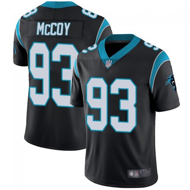 Nike Panthers #93 Gerald McCoy Black Team Color Men's Stitched NFL Vapor Untouchable Limited Jersey