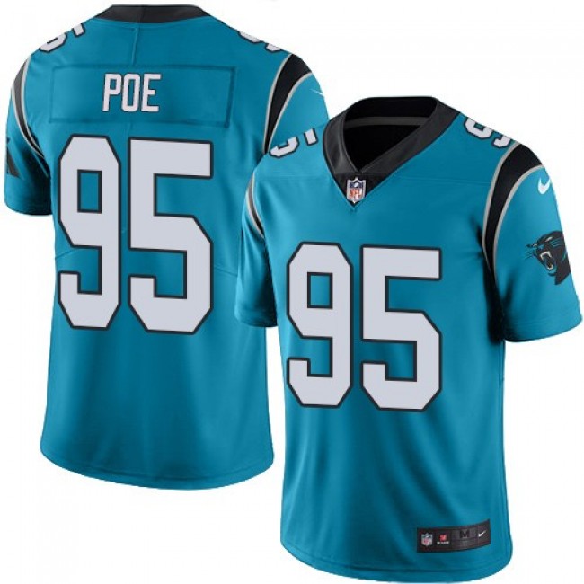 تونة سلمون NFL Jersey 11-Nike Panthers #95 Dontari Poe Blue Alternate Men's ... تونة سلمون