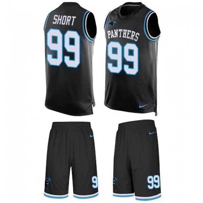 Nike Carolina Panthers No99 Kawann Short White Men's Stitched NFL Vapor Untouchable Limited Jersey