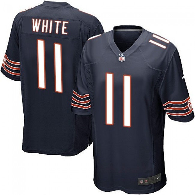 Chicago Bears #11 Kevin White Navy Blue Team Color Youth Stitched NFL Elite Jersey