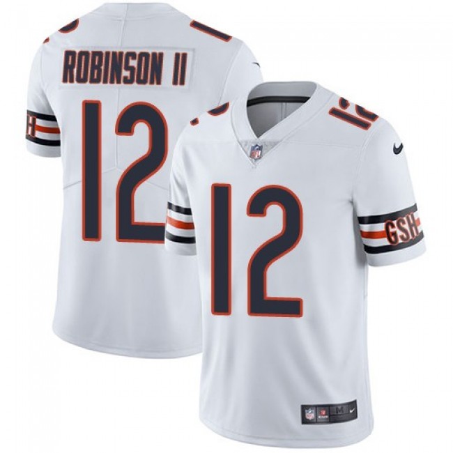 Nike Bears #12 Allen Robinson II White Men's Stitched NFL Vapor Untouchable Limited Jersey