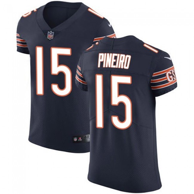 Nike Bears #15 Eddy Pineiro Navy Blue Team Color Men's Stitched NFL Vapor Untouchable Elite Jersey