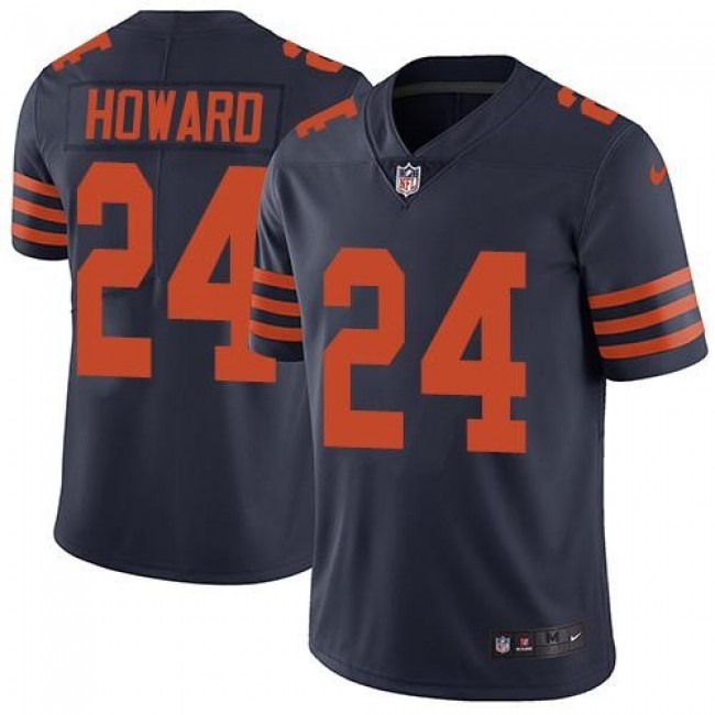 Chicago Bears #24 Jordan Howard Navy Blue Alternate Youth Stitched NFL Vapor Untouchable Limited Jersey