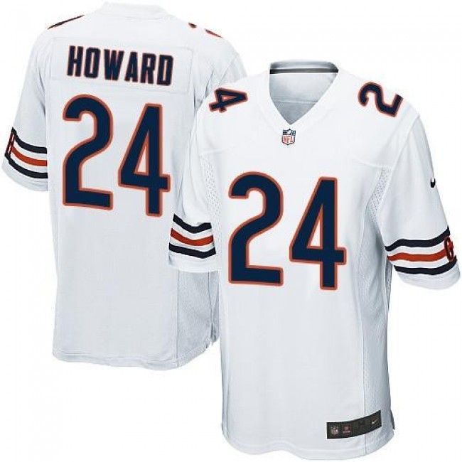 Chicago Bears #24 Jordan Howard White Youth Stitched NFL Elite Jersey