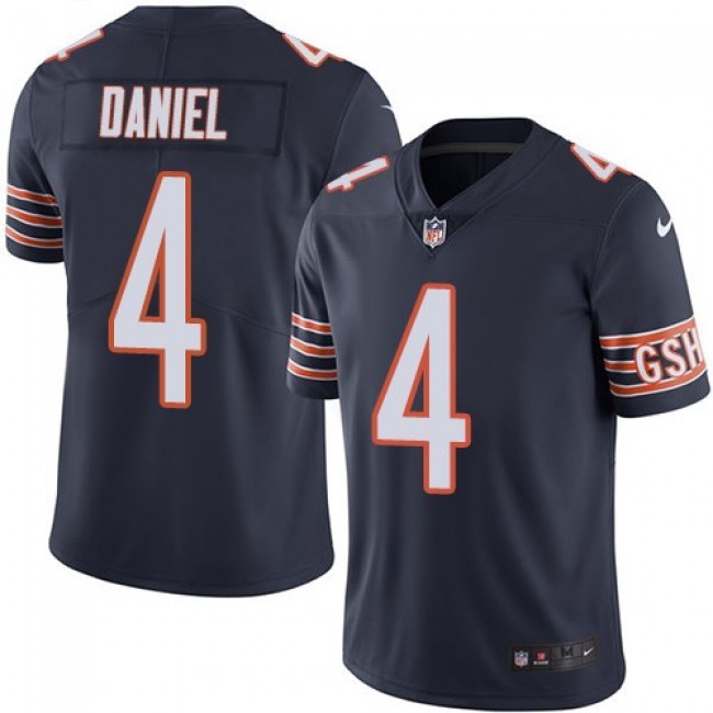 Nike Bears #4 Chase Daniel Navy Blue Team Color Men's Stitched NFL Vapor Untouchable Limited Jersey