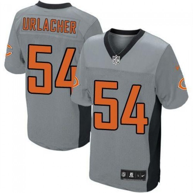 Chicago Bears #54 Brian Urlacher Grey Shadow Youth Stitched NFL Elite Jersey