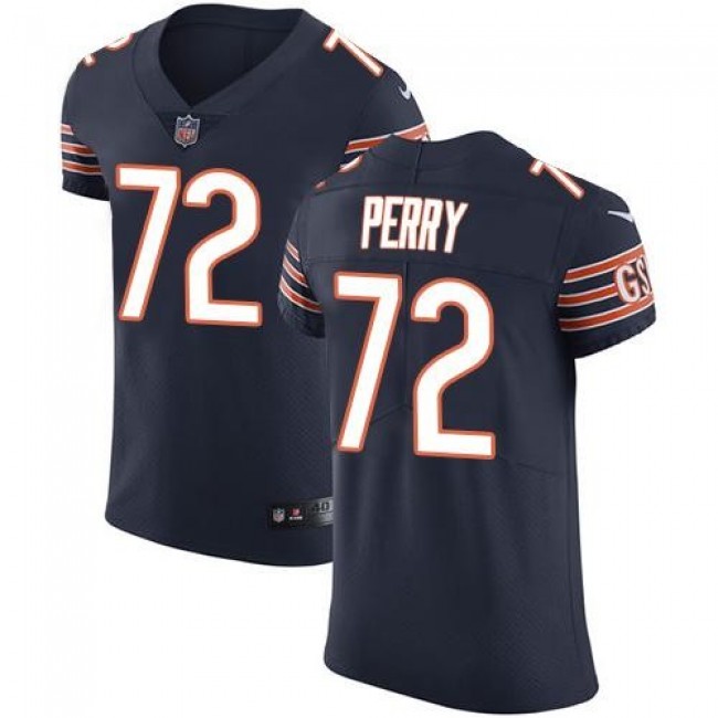 Nike Bears #72 William Perry Navy Blue Team Color Men's Stitched NFL Vapor Untouchable Elite Jersey
