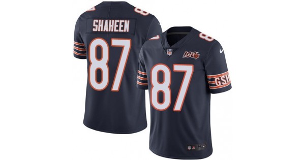 قياس الاكسجين Women's Nike Bears #87 Adam Shaheen Navy Blue Team Color Stitched NFL Vapor Untouchable Limited Jersey نيك رجال