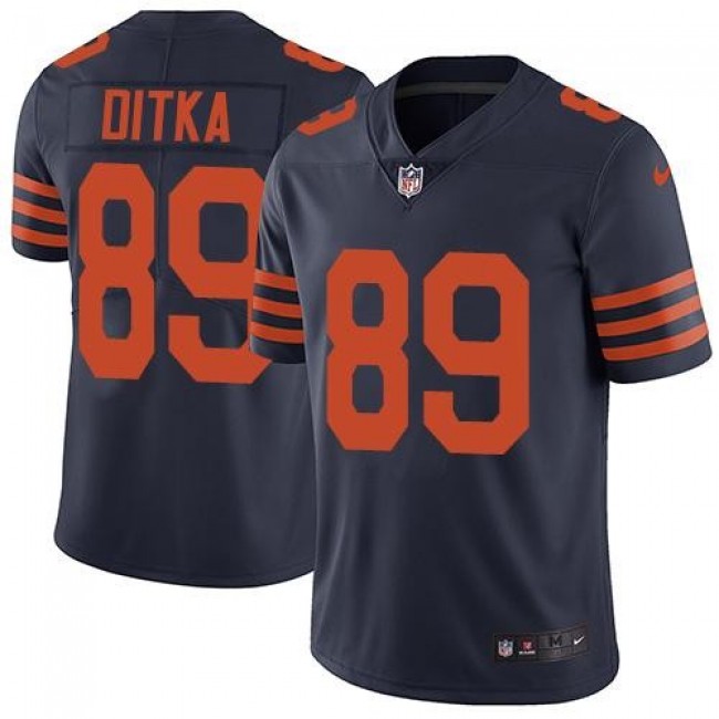 Chicago Bears #89 Mike Ditka Navy Blue Alternate Youth Stitched NFL Vapor Untouchable Limited Jersey