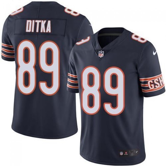 Chicago Bears #89 Mike Ditka Navy Blue Team Color Youth Stitched NFL Vapor Untouchable Limited Jersey