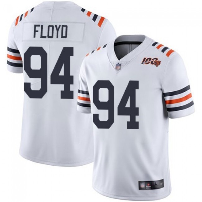 Nike Bears #94 Leonard Floyd White Alternate Men's Stitched NFL Vapor Untouchable Limited 100th Season Jersey