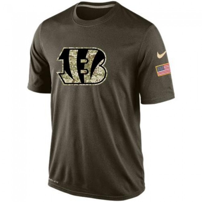 Men's Cincinnati Bengals Salute To Service Nike Dri-FIT T-Shirt