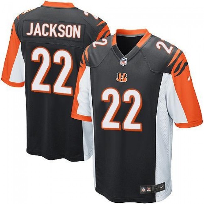 Cincinnati Bengals #22 William Jackson Black Team Color Youth Stitched NFL Elite Jersey