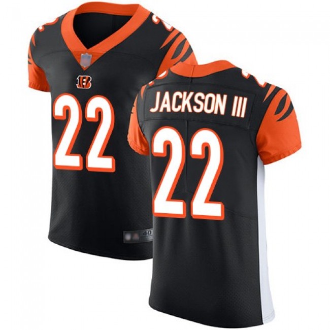 Nike Bengals #22 William Jackson III Black Team Color Men's Stitched NFL Vapor Untouchable Elite Jersey