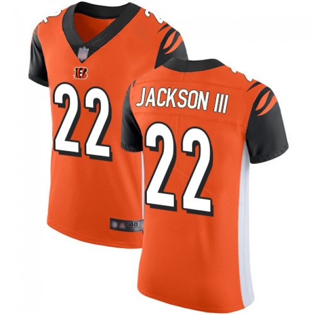 Nike Bengals #22 William Jackson III Orange Alternate Men's Stitched NFL Vapor Untouchable Elite Jersey