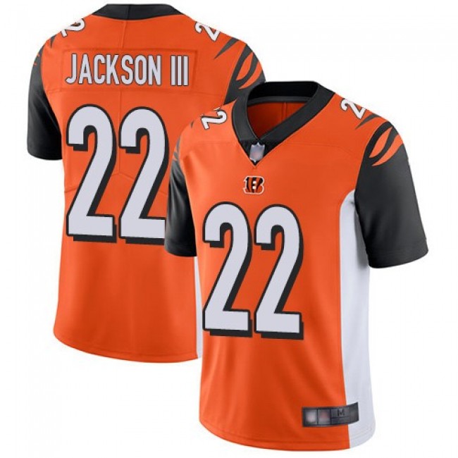 Nike Bengals #22 William Jackson III Orange Alternate Men's Stitched NFL Vapor Untouchable Limited Jersey