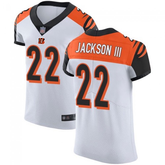 Nike Bengals #22 William Jackson III White Men's Stitched NFL Vapor Untouchable Elite Jersey