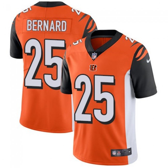 Nike Bengals #25 Giovani Bernard Orange Alternate Men's Stitched NFL Vapor Untouchable Limited Jersey