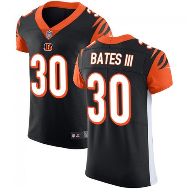 Nike Bengals #30 Jessie Bates III Black Team Color Men's Stitched NFL Vapor Untouchable Elite Jersey