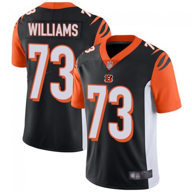 Nike Bengals #73 Jonah Williams Black Team Color Men's Stitched NFL Vapor Untouchable Limited Jersey
