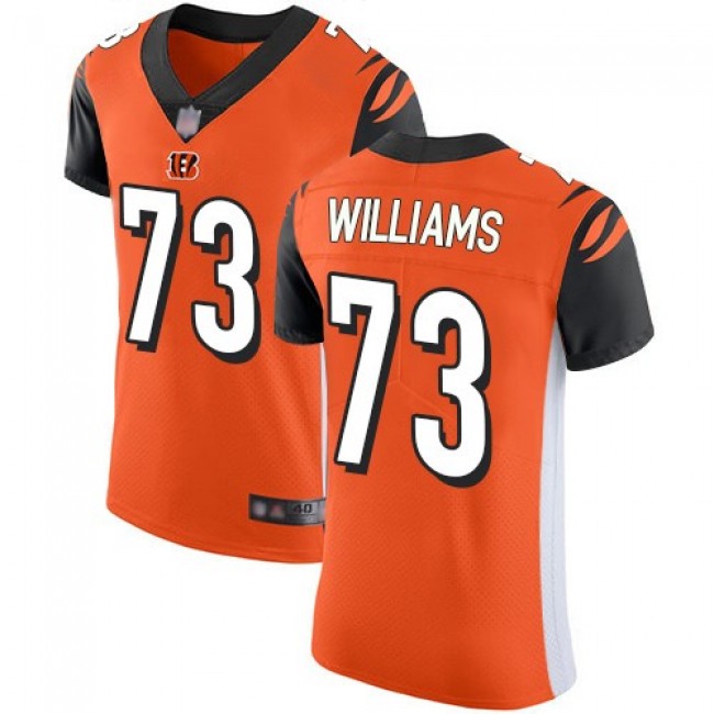 Nike Bengals #73 Jonah Williams Orange Alternate Men's Stitched NFL Vapor Untouchable Elite Jersey
